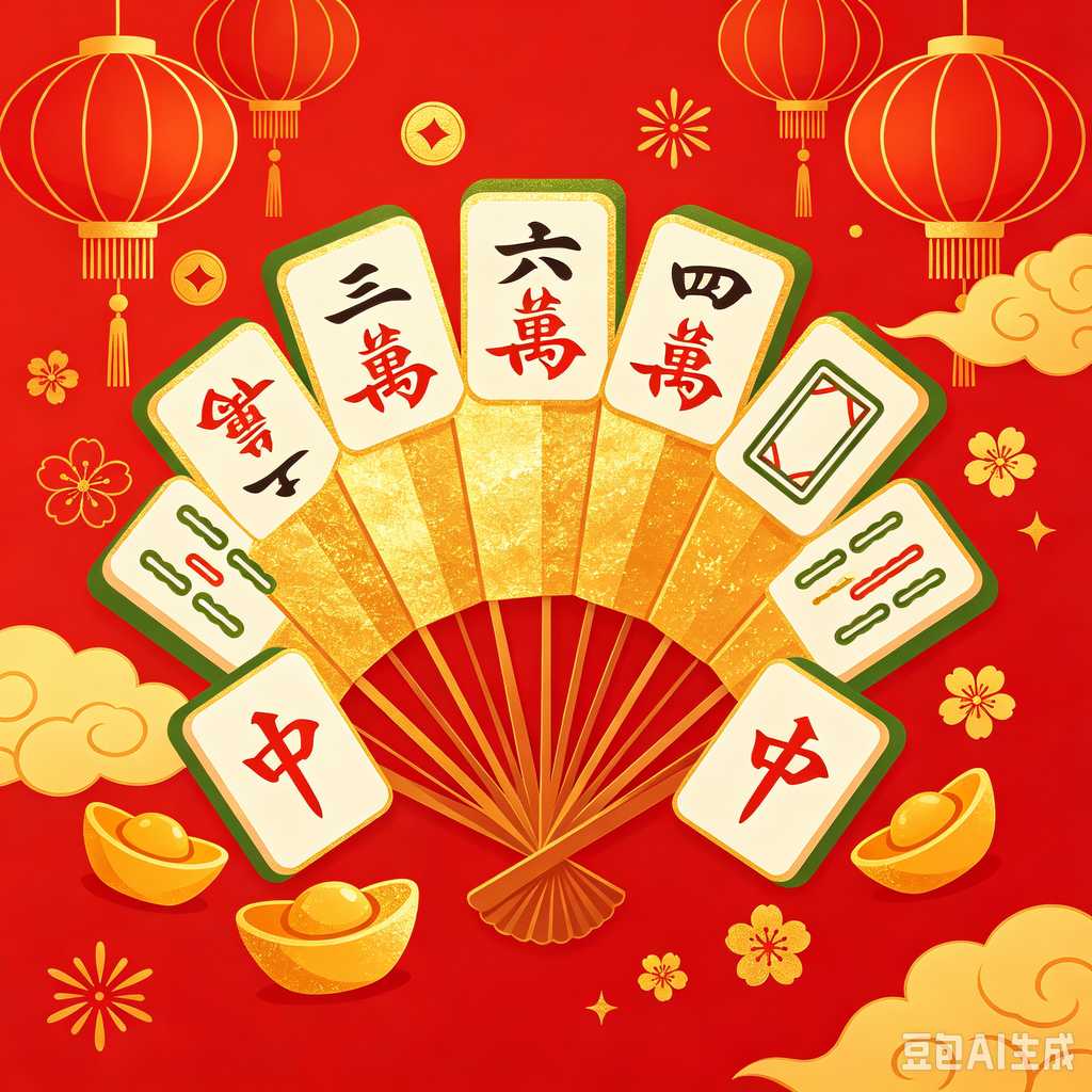 desktop decoration mahjong set