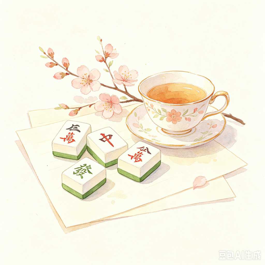 healthy mahjong game set