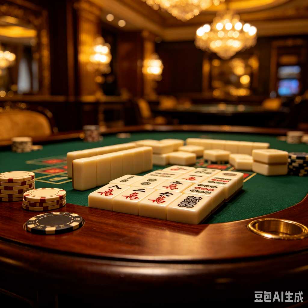hand painted mahjong tiles