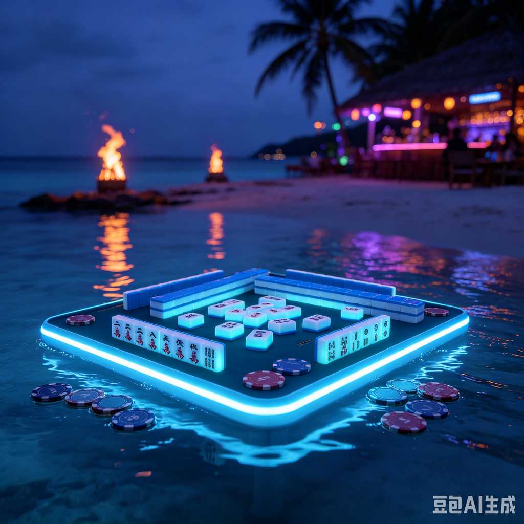 small portable mahjong set